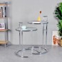 mesa-eg-new-regulable-acero-inoxidable-y-cristal-50-cms-de-diametro